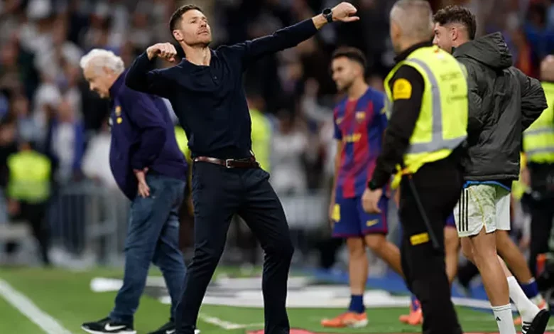 ألونسو يتحدث عن فوز ريال مدريد بالكلاسيكو وغضب فينيسيوس