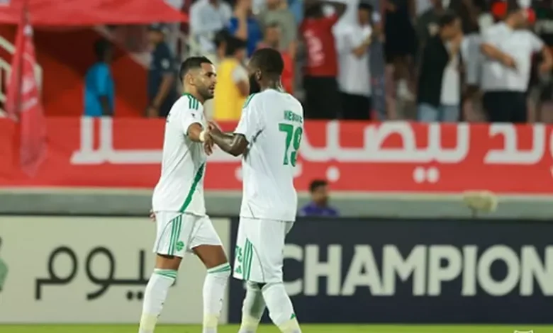 الأهلي يفقد محرز وكيسيه أمام الباطن في كأس الملك