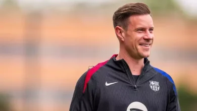 تير شتيجن يفتح باب الرحيل عن برشلونة