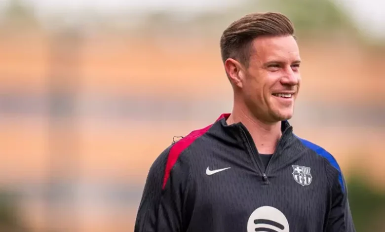 تير شتيجن يفتح باب الرحيل عن برشلونة