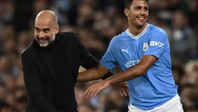 جوارديولا: رودري سيغيب عن مباراتي فياريال وأستون فيلا