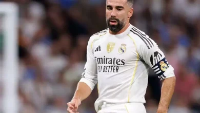 مدة غياب داني كارفاخال عن ريال مدريد