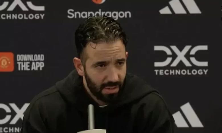 أموريم يعلن غياب ثلاثي مانشستر يونايتد أمام كريستال بال