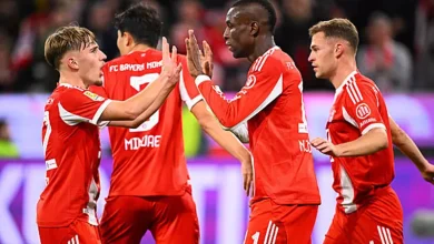 بايرن ميونخ يسقط ليفركوزن بثلاثية في الدوري الألماني