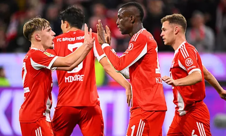 بايرن ميونخ يسقط ليفركوزن بثلاثية في الدوري الألماني