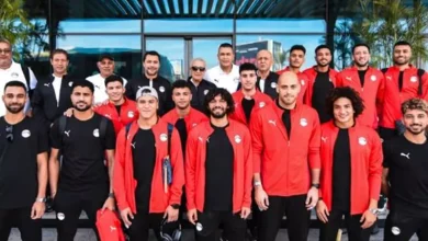 بعثة منتخب مصر الثاني تطير إلى قطر