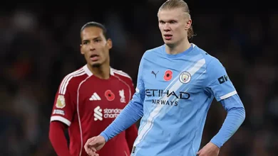 بعد فوز مانشستر سيتي.. هالاند ينهي عقدة فان دايك