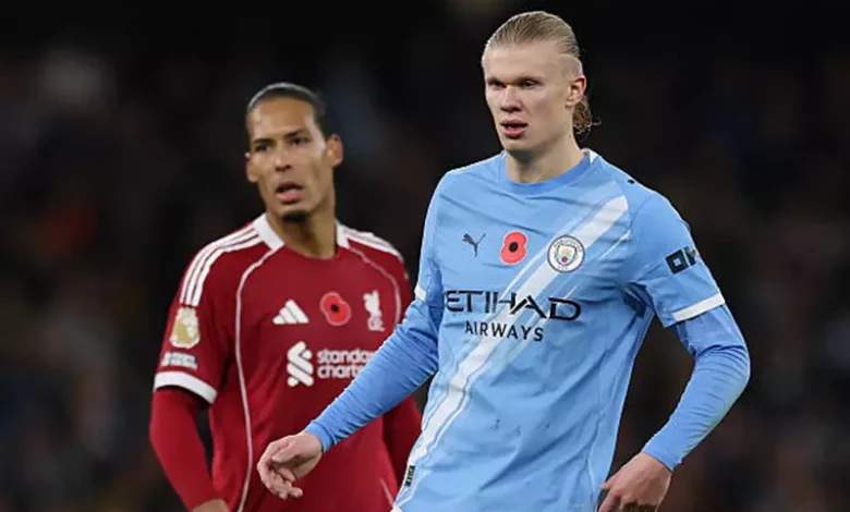 بعد فوز مانشستر سيتي.. هالاند ينهي عقدة فان دايك