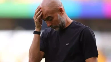 جوارديولا: أتحمل مسؤولية خسارة مانشستر سيتي