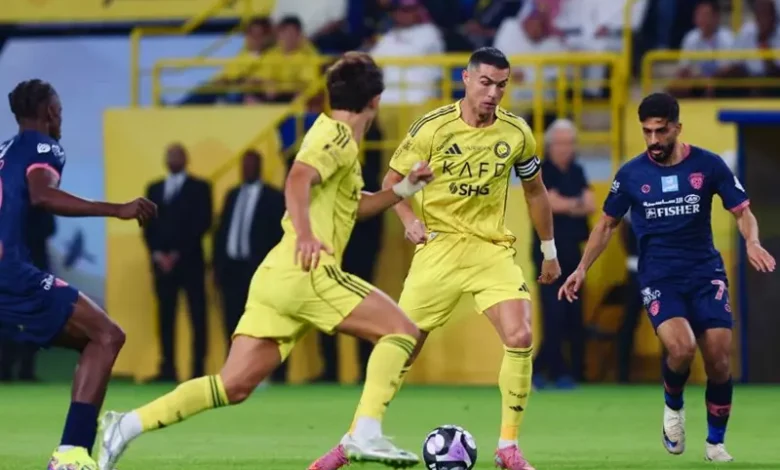 رونالدو يحطم صمود الفيحاء بهدف قاتل