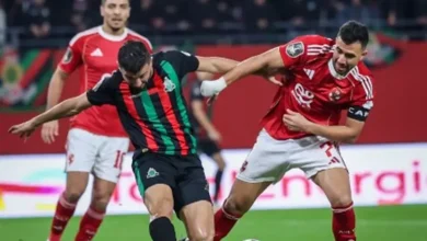 سر خناقة لاعبي الأهلي والجيش الملكي بعد إصابة تريزيجيه