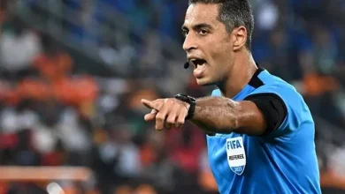 صافرة أمين عمر تحكم مباراة الأهلي والمصري في الدوري