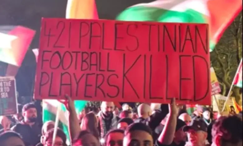 غضب في برمنجهام.. مظاهرات ضد مشاركة مكابي تل أبيب