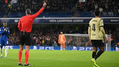 فخ يُسقطه دائمًا.. البطاقة الحمراء تُصيب أراوخو من جديد