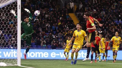 كازاخستان تؤجل تأهل بلجيكا في تصفيات كأس العالم