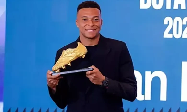 مبابي بعد الحصول على الحذاء الذهبي: إنه لشرف حقيقي