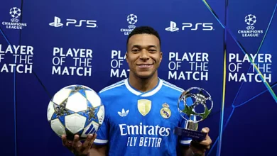 مبابي: حلمي تحقيق إنجازات عظيمة مع ريال مدريد