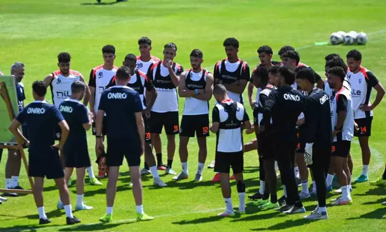 محلل أداء برتغالي يظهر في تدريبات الزمالك الأربعاء