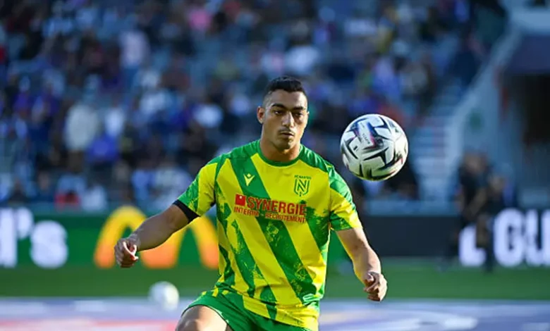 مصطفى محمد يشارك في تعادل نانت أمام لوريان