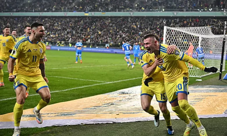 منتخب أوكرانيا يسقط أيسلندا ويصعد لملحق كأس العالم