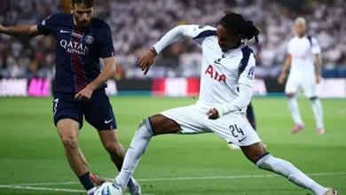 موعد مباراة باريس سان جيرمان وتوتنهام والقناة الناقلة