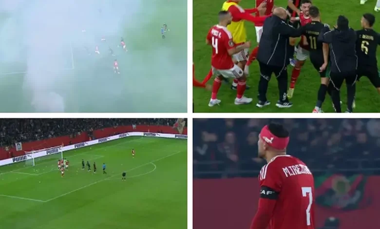 4 مطالب من الأهلي إلى كاف بعد أحداث مباراة الجيش الملكي