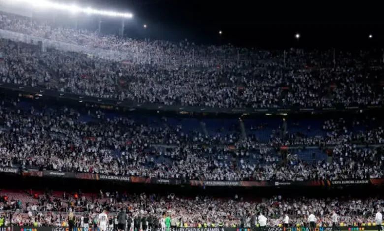 إجراء استثنائي من برشلونة قبل مواجهة آينتراخت فرانكفورت