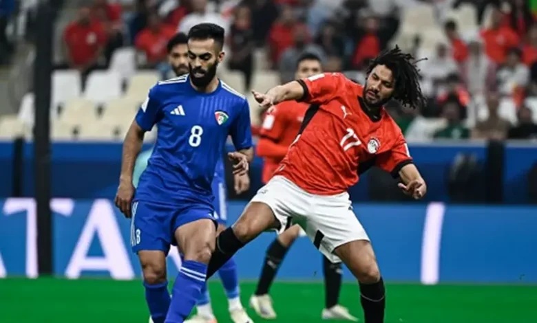 جدول ترتيب مجموعة مصر في كأس العرب