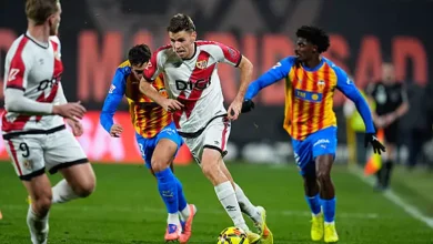 رايو فاييكانو يواصل سلسلة تعادلاته أمام فالنسيا بالليجا