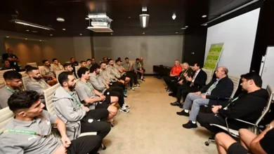 صبحي وأبو ريدة يساندان منتخب مصر قبل بداية مشواره