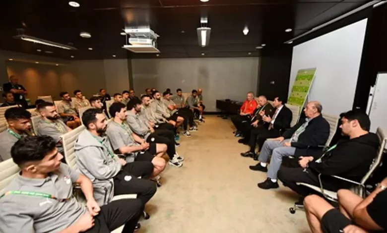 صبحي وأبو ريدة يساندان منتخب مصر قبل بداية مشواره